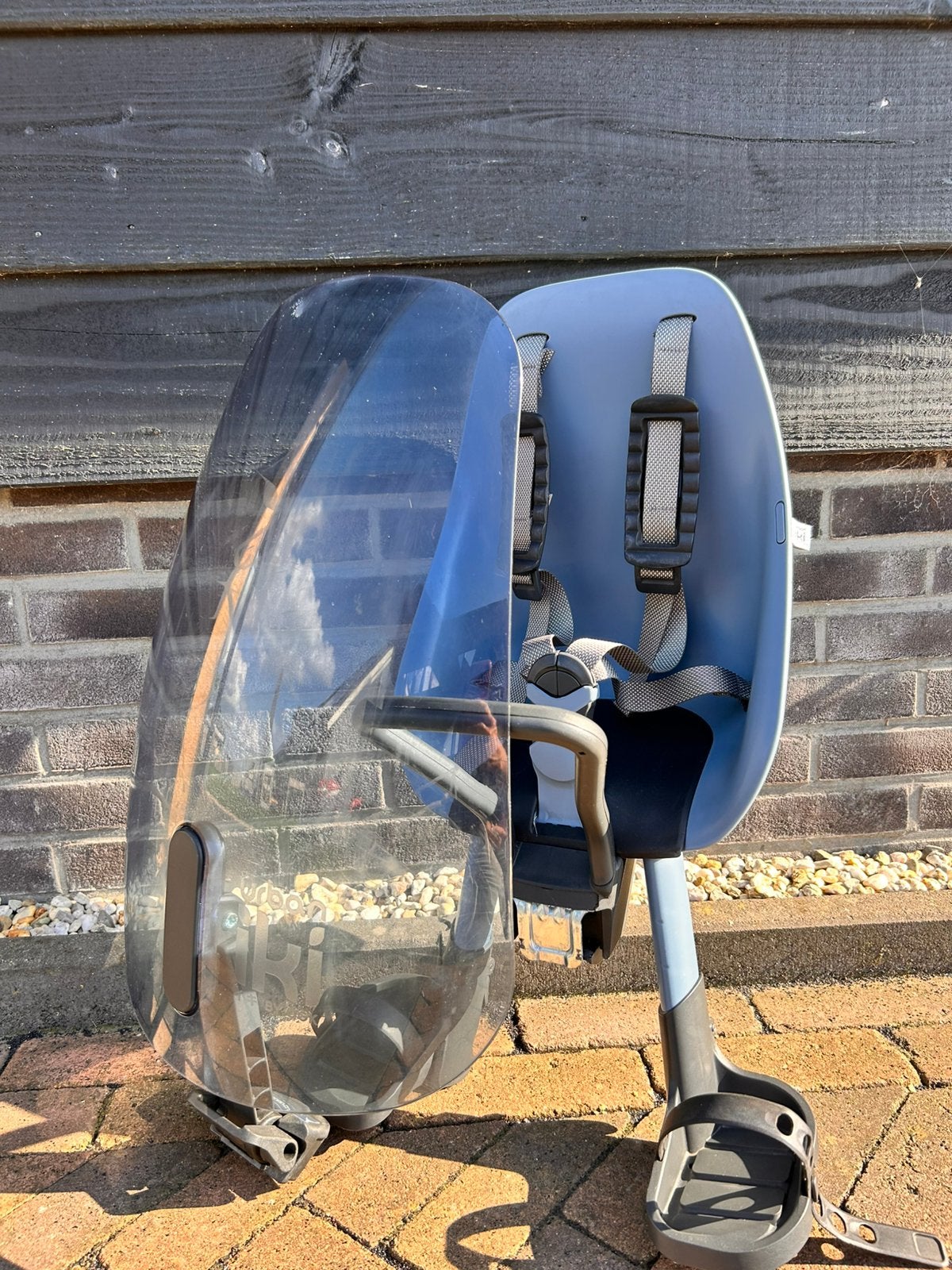 Te Koop!! Urban Iki Voorzitje - Fuij Blue / Binco Black, Ophalen, Urban Iki, Gebruikt, Voetsteuntjes