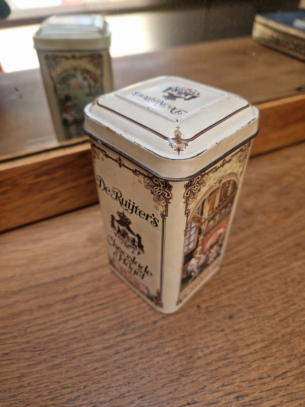 De Ruijter Blik - Chocoladehagel Puur (300g) - Nostalgisch, Verzamelen, Ophalen of Verzenden, Gebruikt, Overige, Overige merken