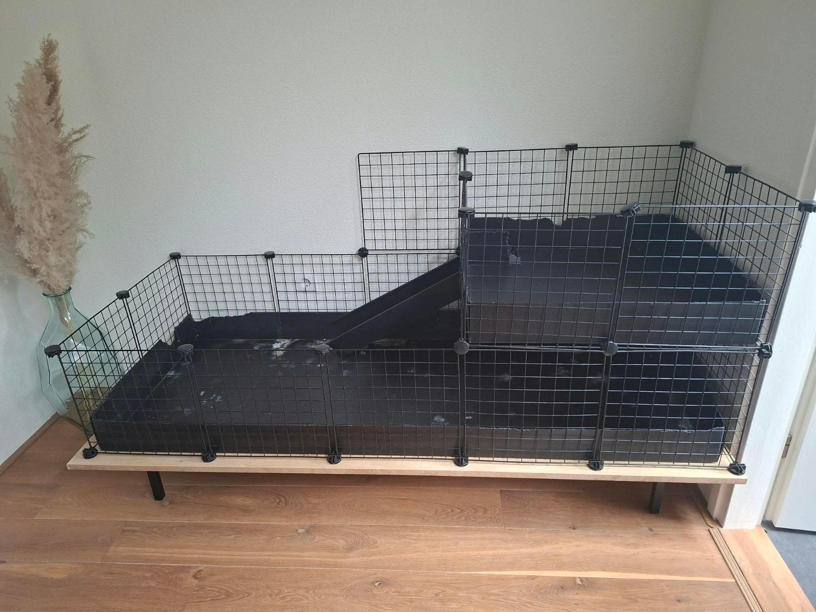 Draadkooi kubus c&c 5x2 met loft., Ophalen, Kooi, 60 tot 90 cm, Cavia