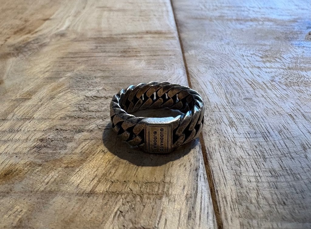 Ring Buddha to Buddha, Sieraden, Tassen en Uiterlijk, Ringen, 18 tot 19, Gebruikt, Ophalen of Verzenden, Dame of Heer
