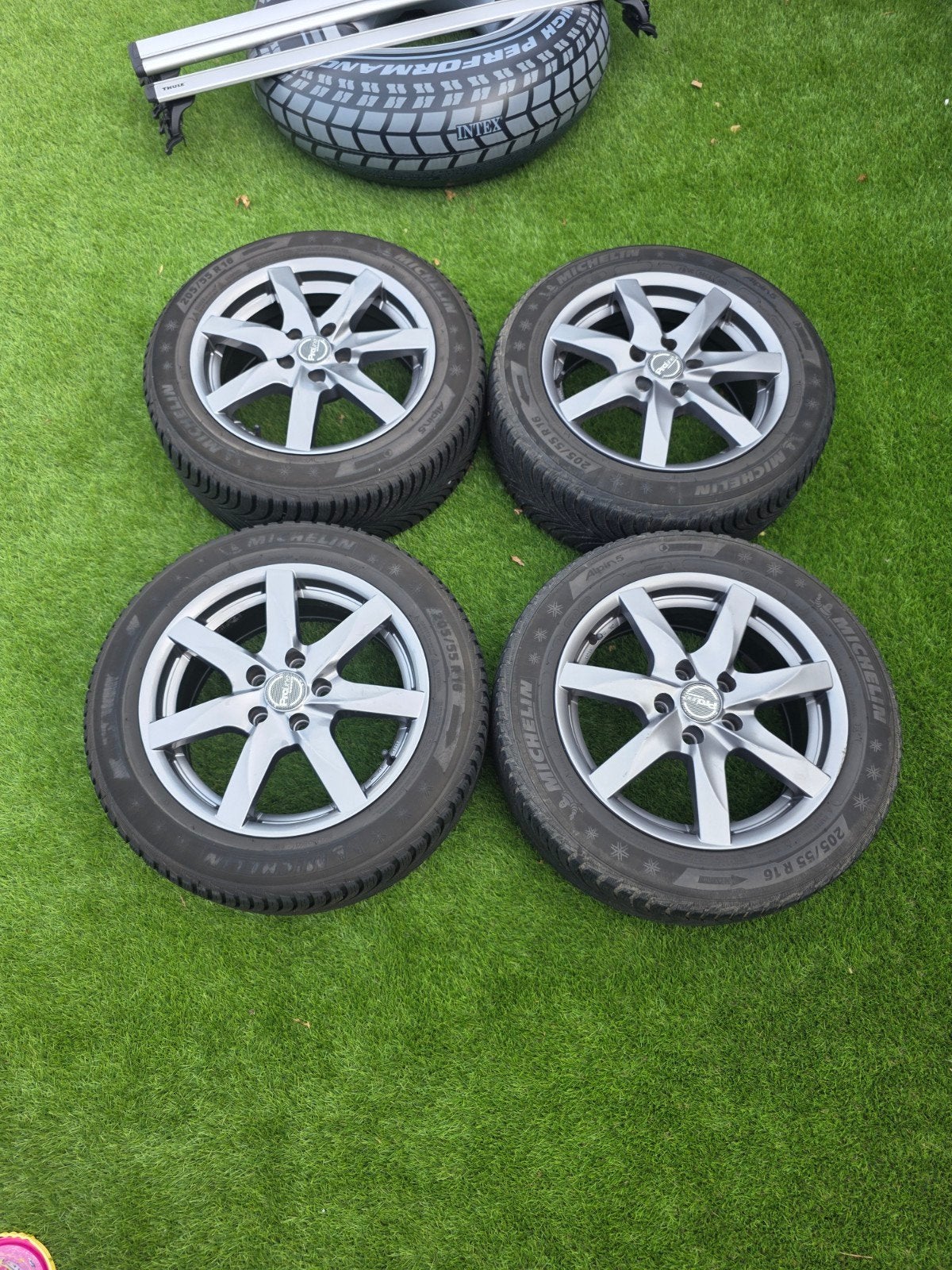 Peugeot 308sw 2014Winterbanden 205/55 R16 5 x 108, Ophalen, Gebruikt, Peugeot