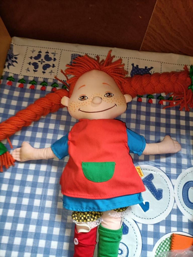 Pippi Langkous knuffel 46 cm groot pipi Langkous, Kinderen en Baby's, Speelgoed | Knuffels en Pluche, Ophalen of Verzenden, Zo goed als nieuw