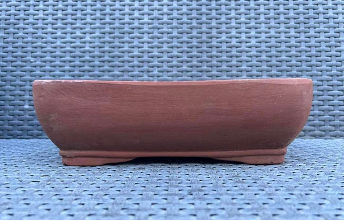 Bonsai schaal rechthoekig Terracotta 29x23,6x8,7, Tuin en Terras, Bloempotten, Ophalen of Verzenden, Zo goed als nieuw, Terracotta