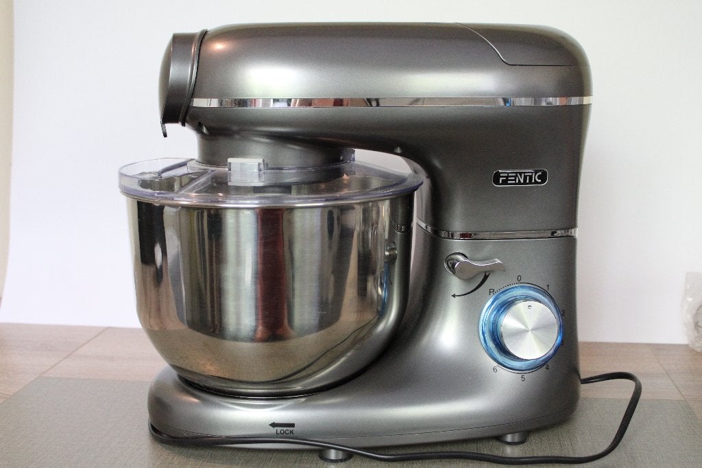 keukenmachine, Fentic 2000W, Zo goed als nieuw, Minder dan 100 cm, 25 tot 50 cm, Zilver