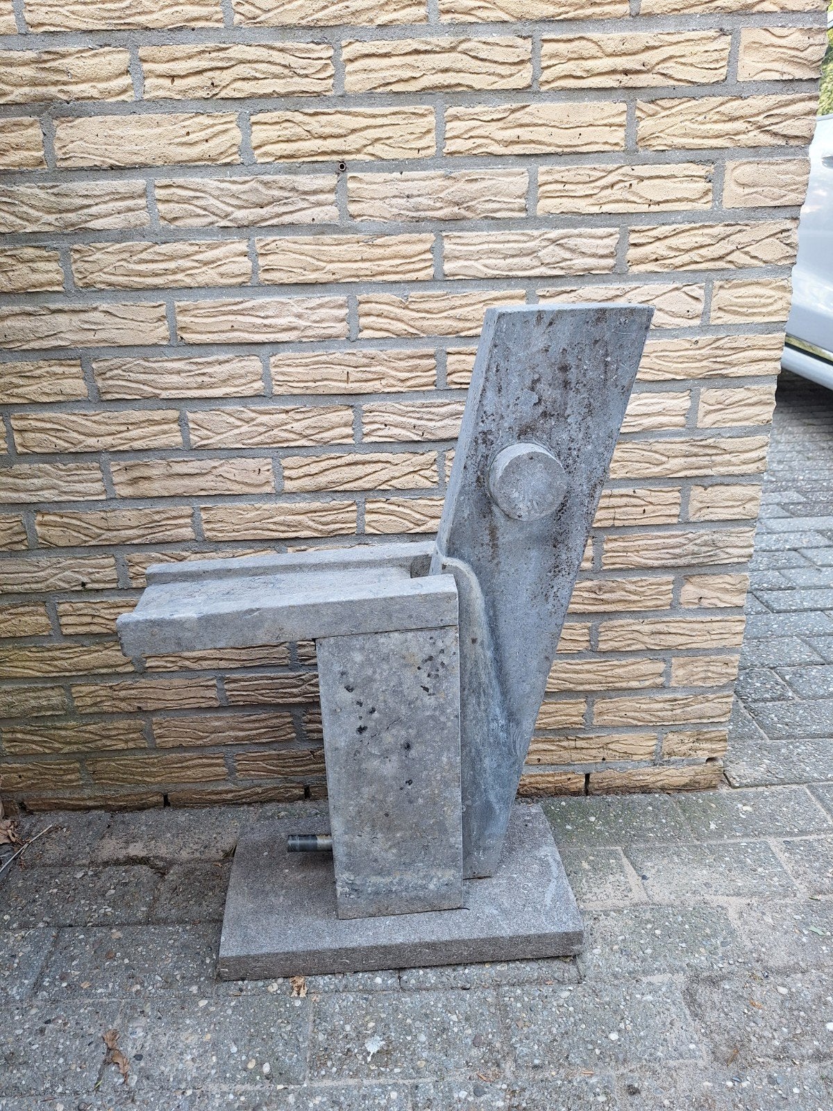 Waterornament, Ophalen, Gebruikt, Steen, Abstract beeld
