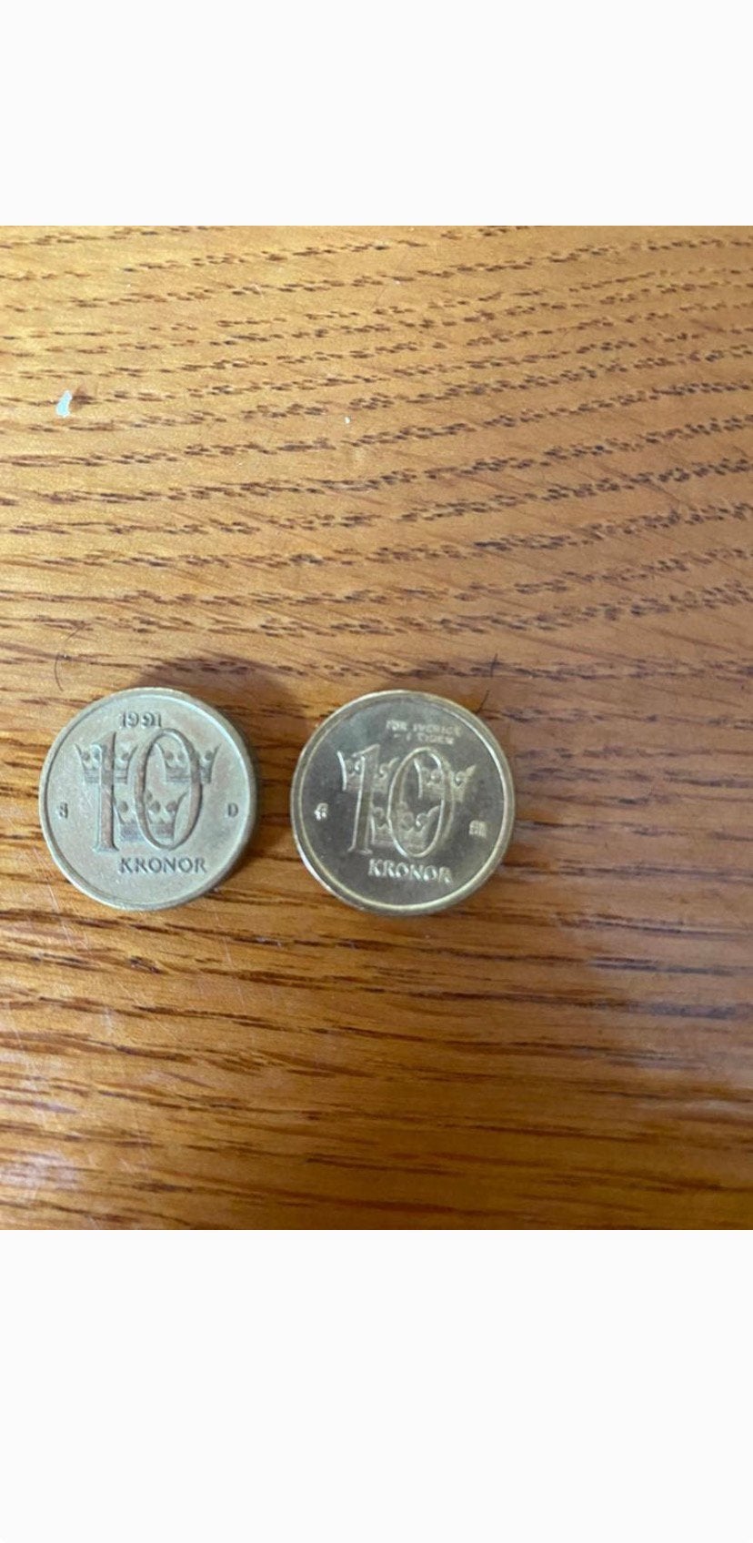 2 noorse munten goud, Ophalen of Verzenden
