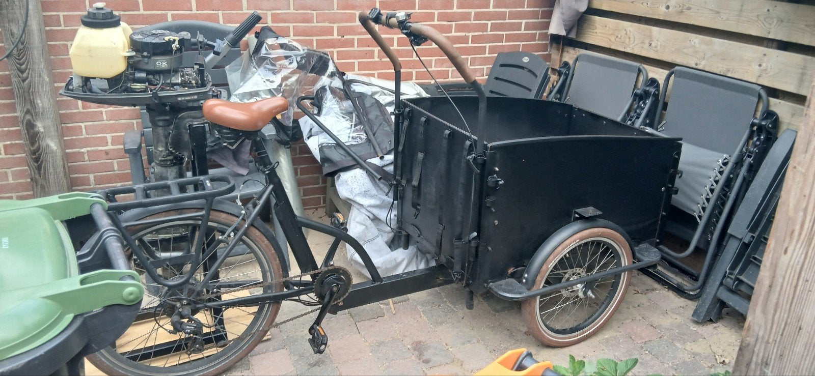 Terra elektrische bakfiets, Ophalen, 4 kinderen of meer