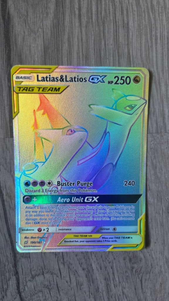 Latias&Latios GX, Ophalen, Zo goed als nieuw, Losse kaart
