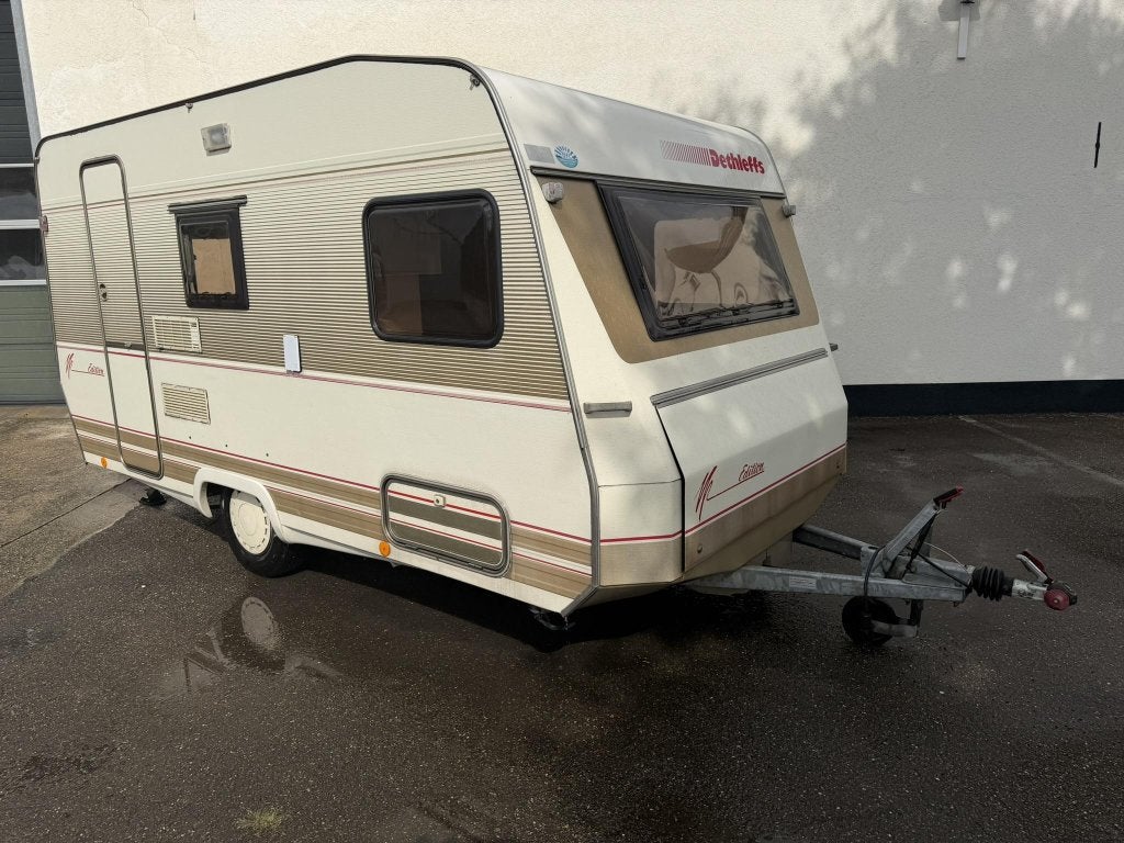 Dethleffs Edition 430 T - Isabella voortent - Luifel, Caravans en Kamperen, Bedrijf, Treinzit, Tot en met 4, Dethleffs