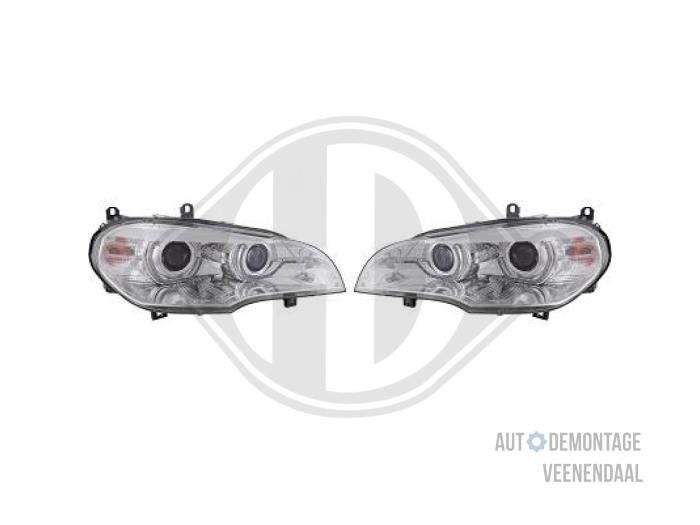 Koplampset links + rechts van een BMW X5, -, -, Nieuw, Ophalen of Verzenden