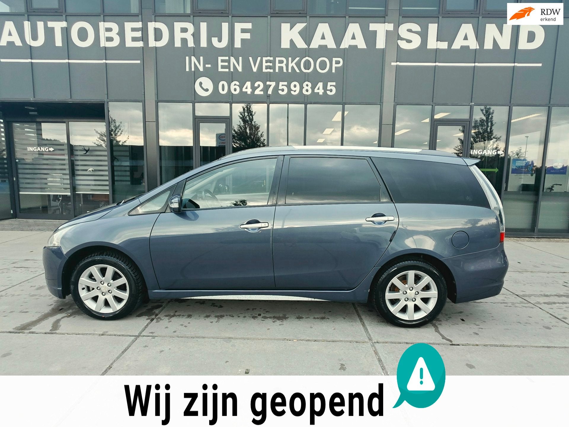 Mitsubishi Grandis 2.4-16V InSport - 7PERSOONS - Cruise - Cl, Auto's, Voorwielaandrijving, Stof, Gebruikt, Zwart