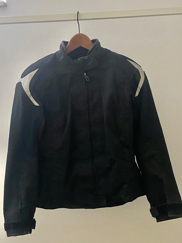 BMW mt 40 dames motorjack ComfortShell. Zwart/grijs, Motoren, BMW Motorrad, Jas | textiel, Ophalen of Verzenden, Dames