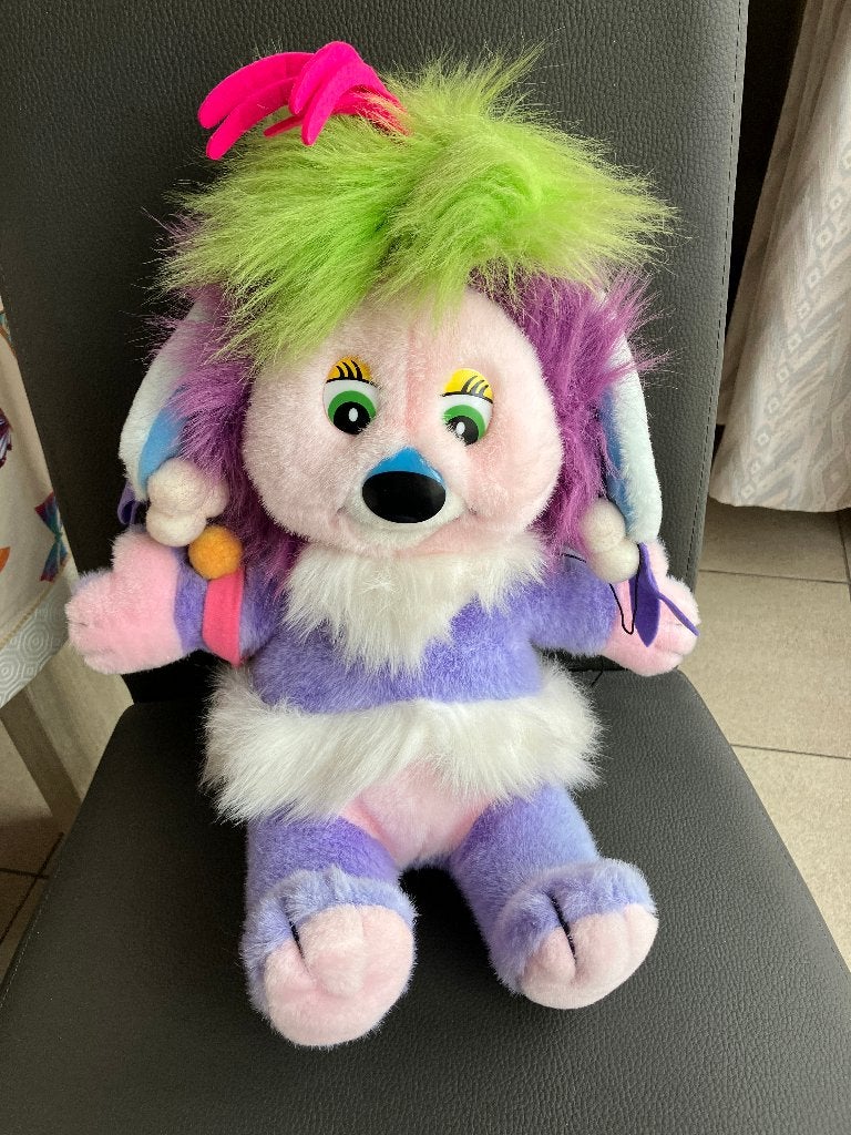 Leuke gekleurde knuffel ( Popples ? ), Ophalen of Verzenden, Zo goed als nieuw, Overige typen