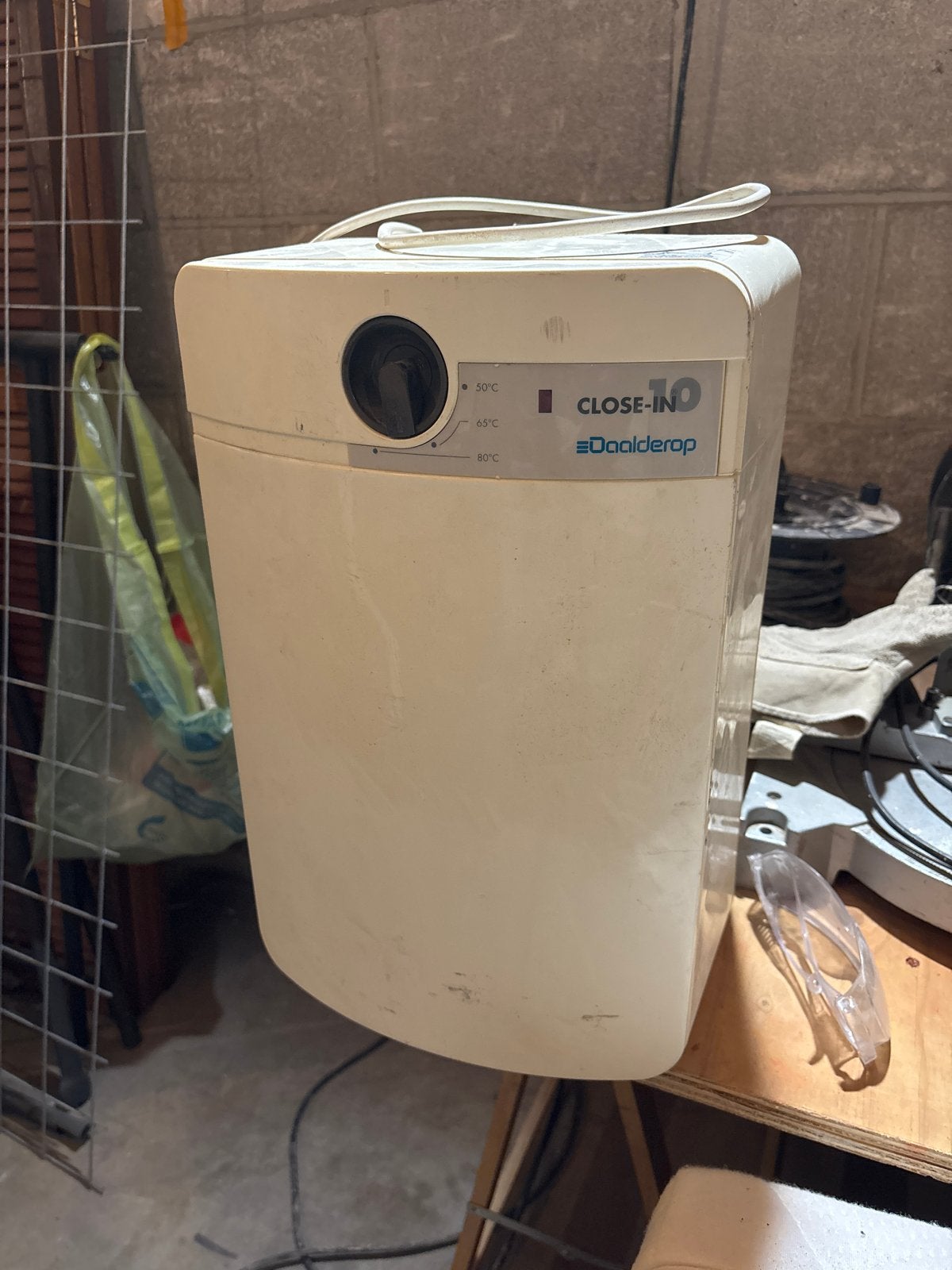 Daalderop Close-in 10 liter boiler, Gebruikt, Minder dan 20 liter, Onbekend, Boiler