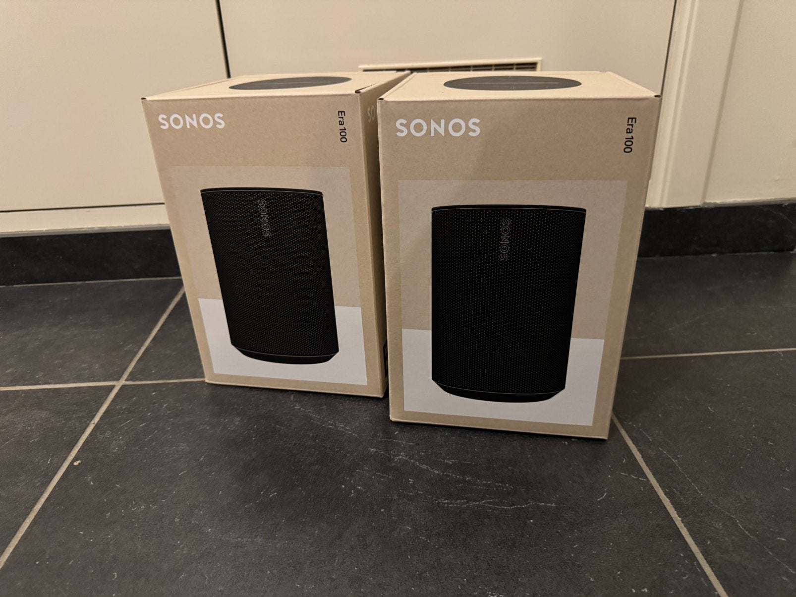 Set van 2: Sonos Era 100 SL - zwart nieuw garantie & factuur
