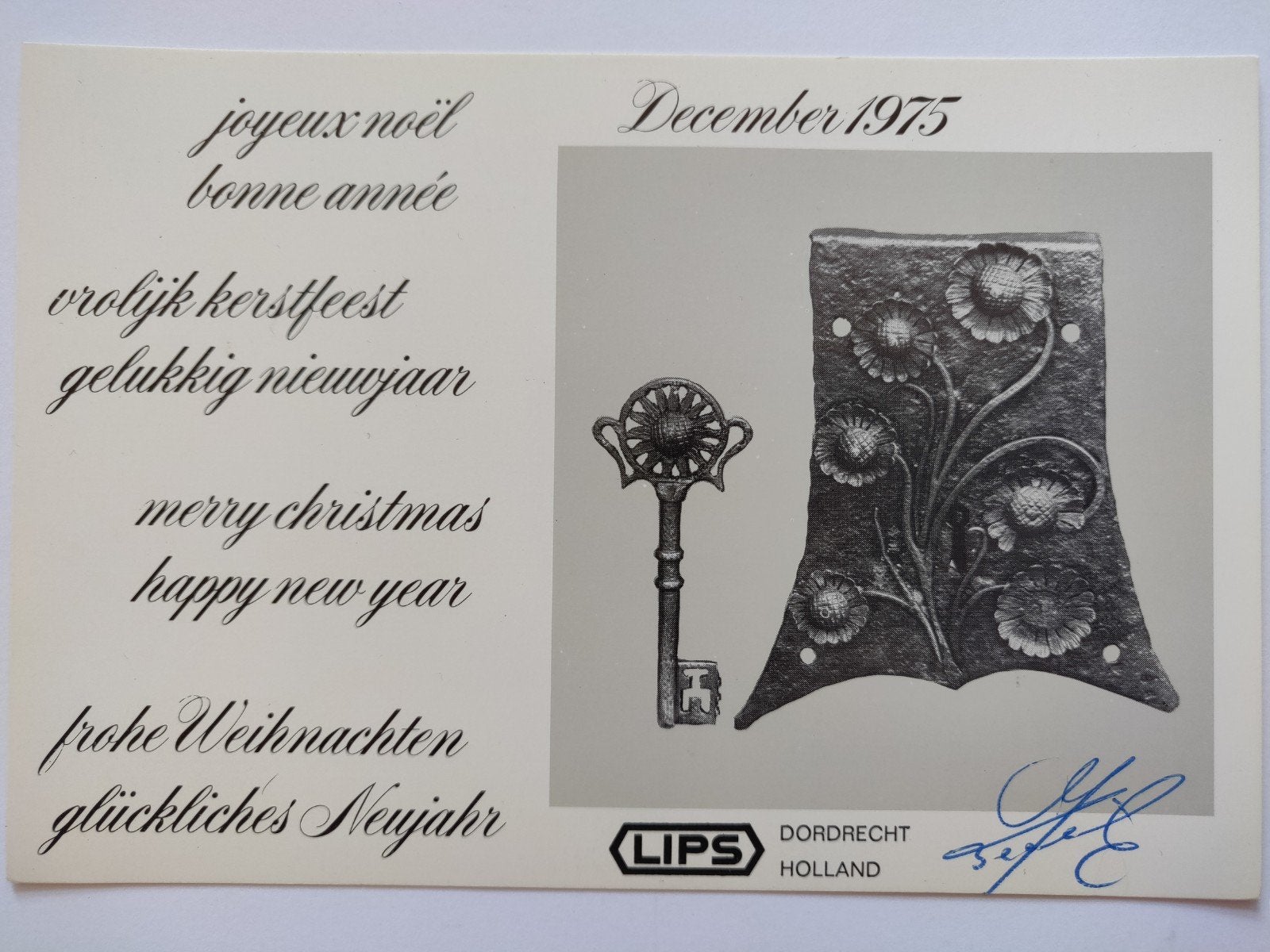 B709 Dordrecht LIPS, Ophalen of Verzenden, 1920 tot 1940, Zuid-Holland
