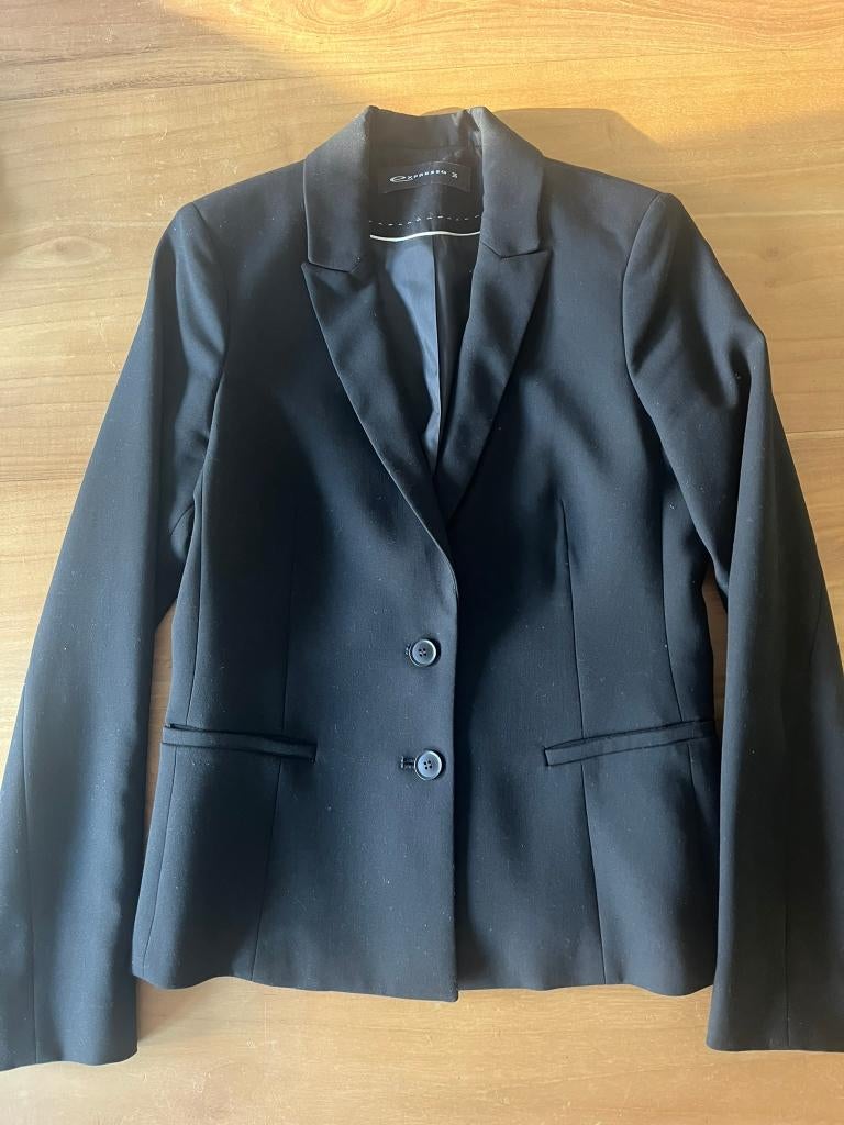 Zwarte pantalon + blazer dames Expresso maat S, Expresso, Zwart, Ophalen of Verzenden, Zo goed als nieuw