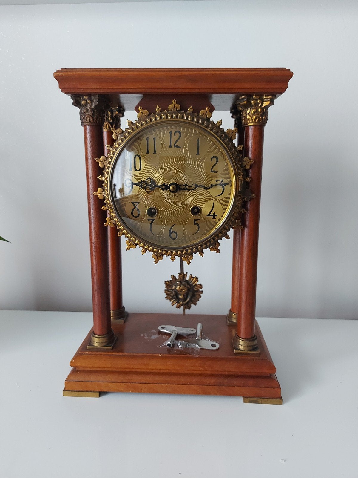 Vintage Warmink Staande Tafelklok, Ophalen