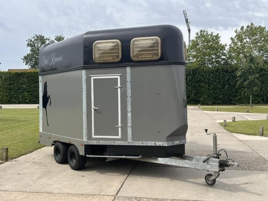 Wesco 3 ponytrailer / paardentrailer / veetrailer UNIEK!!!, Gebruikt, 2-paards trailer