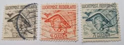 Nederland 1929 - nvph LP6-8 - Mercurius  ab1, Verzenden, T/m 1940, Gestempeld