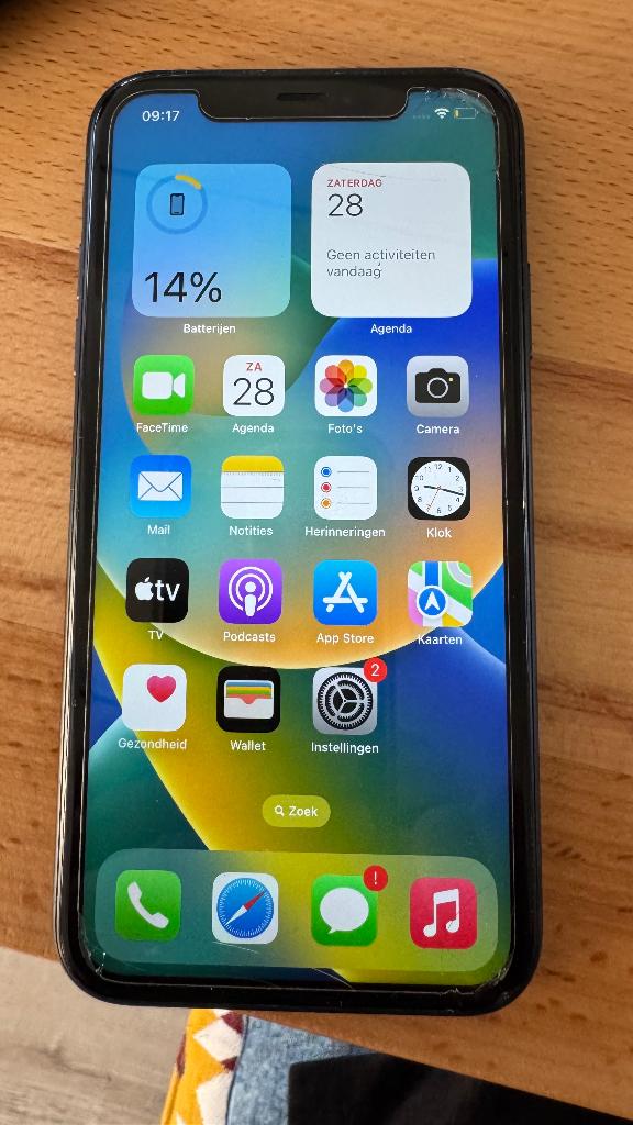 iPhone XR 128 gb, Telecommunicatie, Mobiele telefoons | Apple iPhone, Ophalen, Zwart, IPhone XR, Zonder simlock