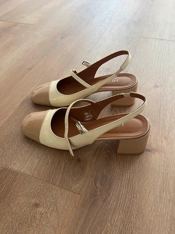 Jonak Beige Heels - Size 37, Kleding | Dames, Schoenen, Schoenen met lage hakken, Beige, Ophalen of Verzenden, Jonak