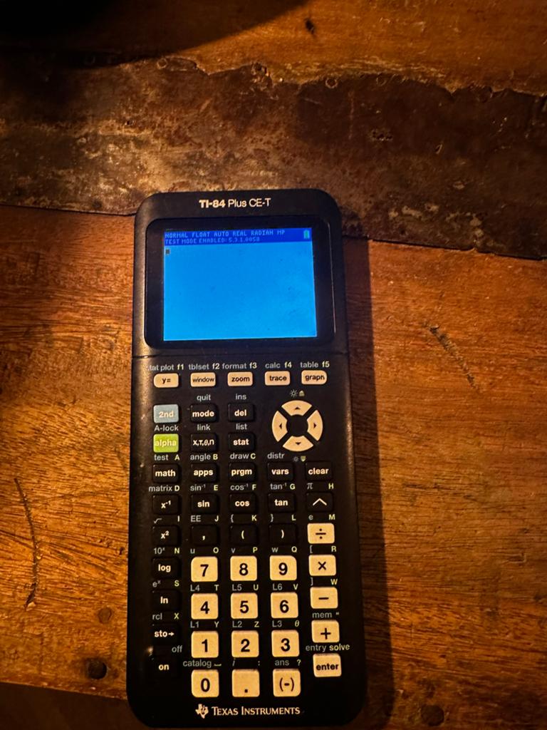 TI-84 Plus CE-T grafisch rekenmachine, Diversen, Rekenmachines, Ophalen of Verzenden, Grafische rekenmachine, Zo goed als nieuw