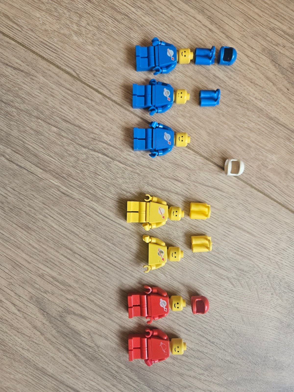 Zeldzamen LEGO figuren astronaut - fully checked, Ophalen of Verzenden, Gebruikt