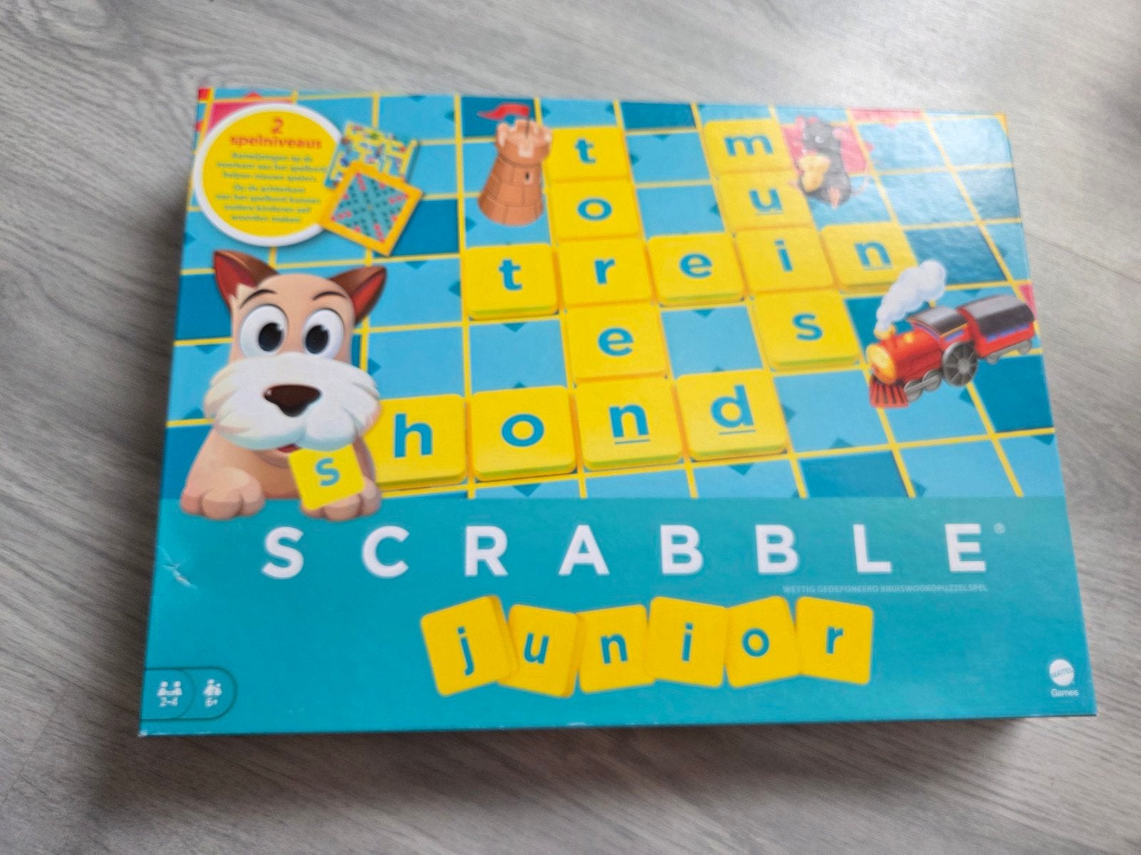 Scrabble junior, Ophalen, Nieuw