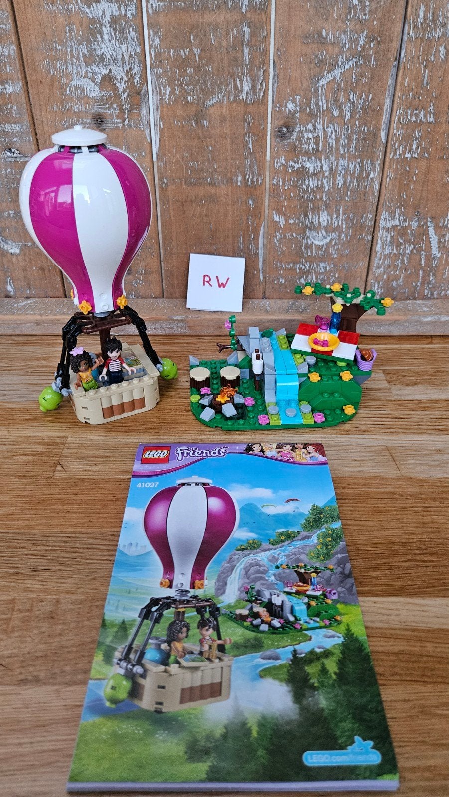 Compleet - Lego Friends 41097 Heartlake Luchtballon, Kinderen en Baby's, Lego, Inclusief accessoires, Friends, Ophalen of Verzenden