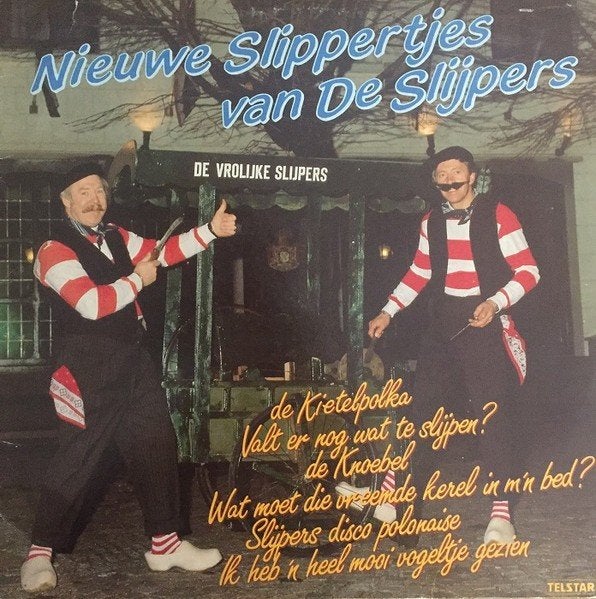 Telstar-L.P. : de Slijpers - Nieuwe Slippertjes van ..(1982), LP, Gebruikt, Ophalen of Verzenden, Levenslied of Smartlap