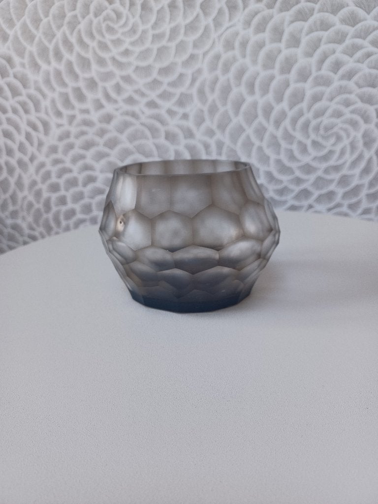 Waxinelichthouder, Bruin, Waxinelichthouder, Ophalen of Verzenden, 8 cm