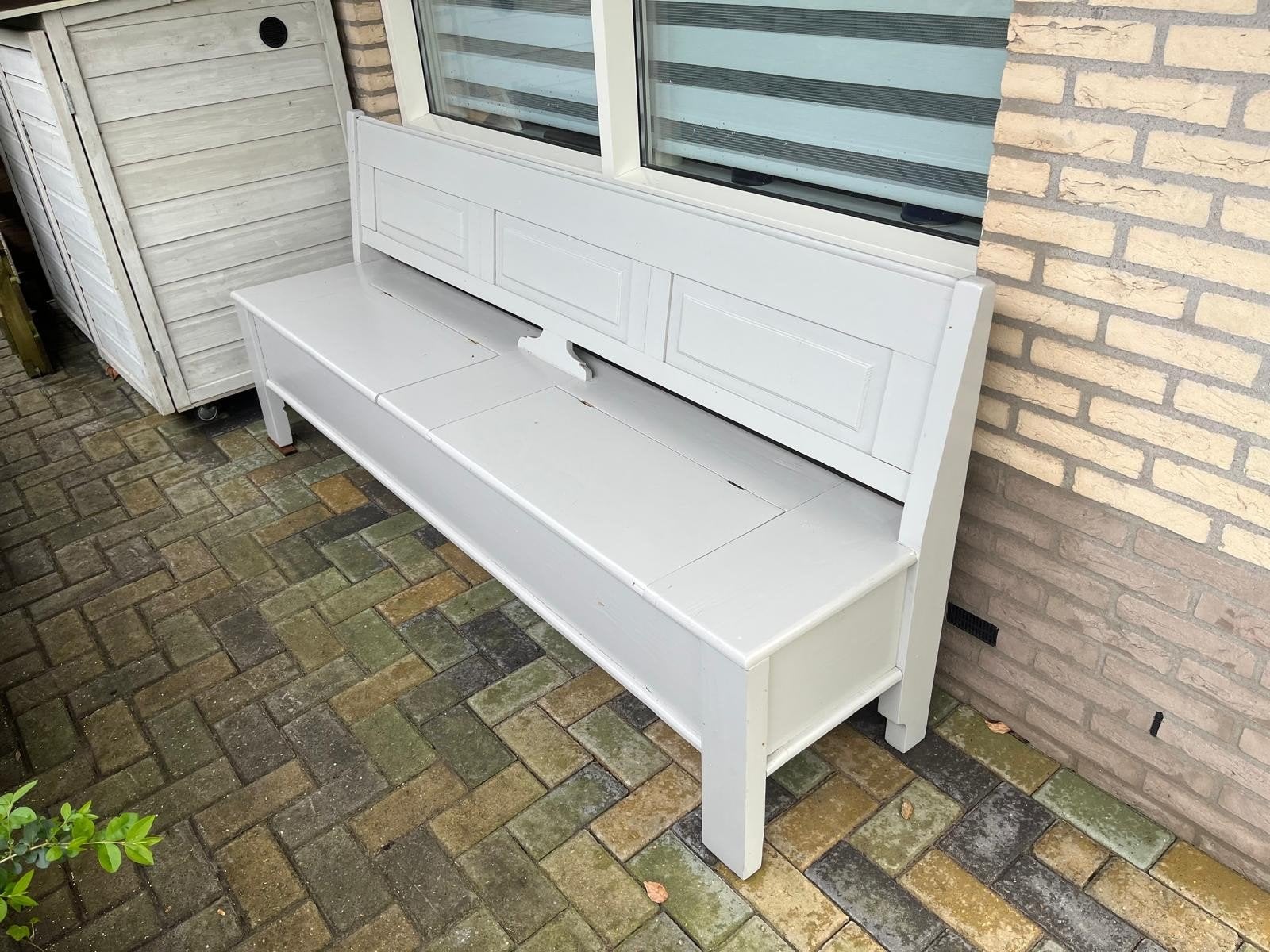 Klepbank voor eethoek, hal of onder overkapping, Ophalen, Hout