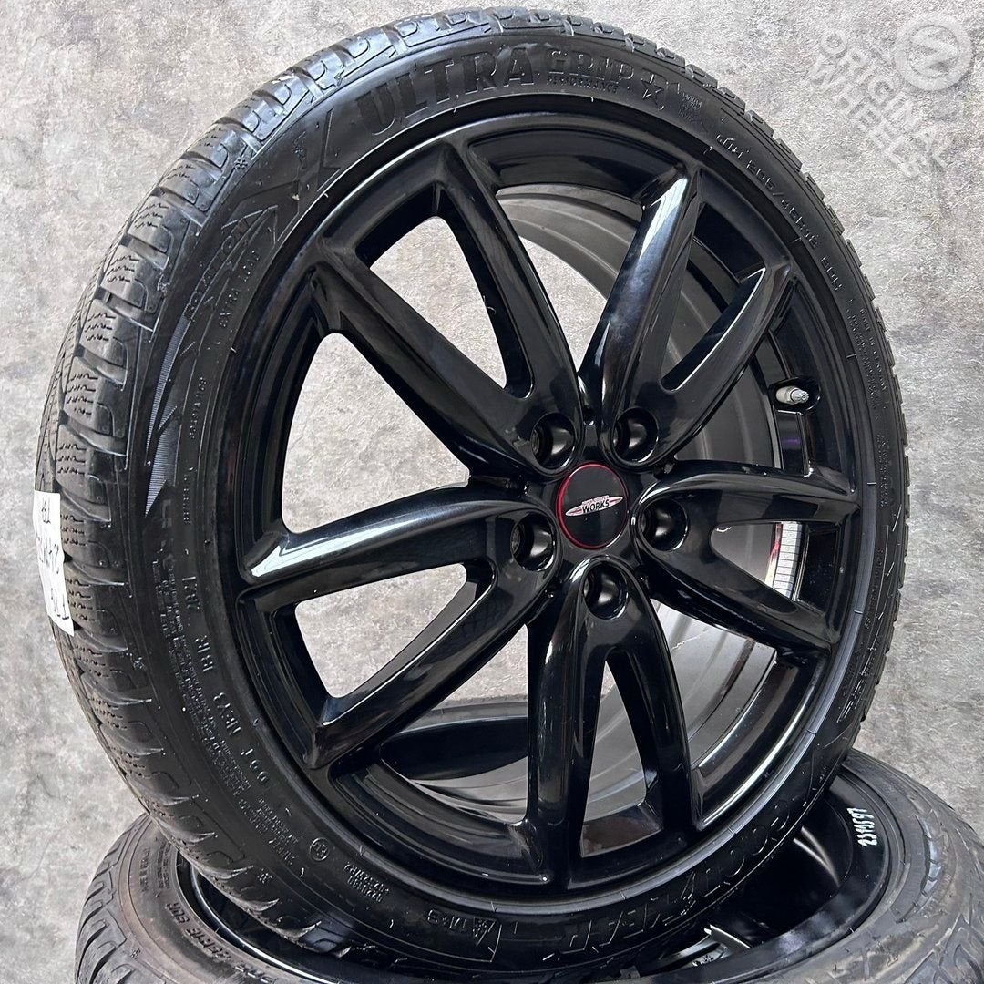 18 inch originele JCW velgen + winterbanden Mini Clubman 815, 18 inch, Gebruikt, -, -