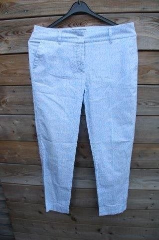 Broek licht blauw/ wit Piazza Sempione mt 42IT (EU38) Vast A, Kleding | Dames, Broeken en Pantalons, Maat 38/40 (M), Blauw, Piazza Sempione