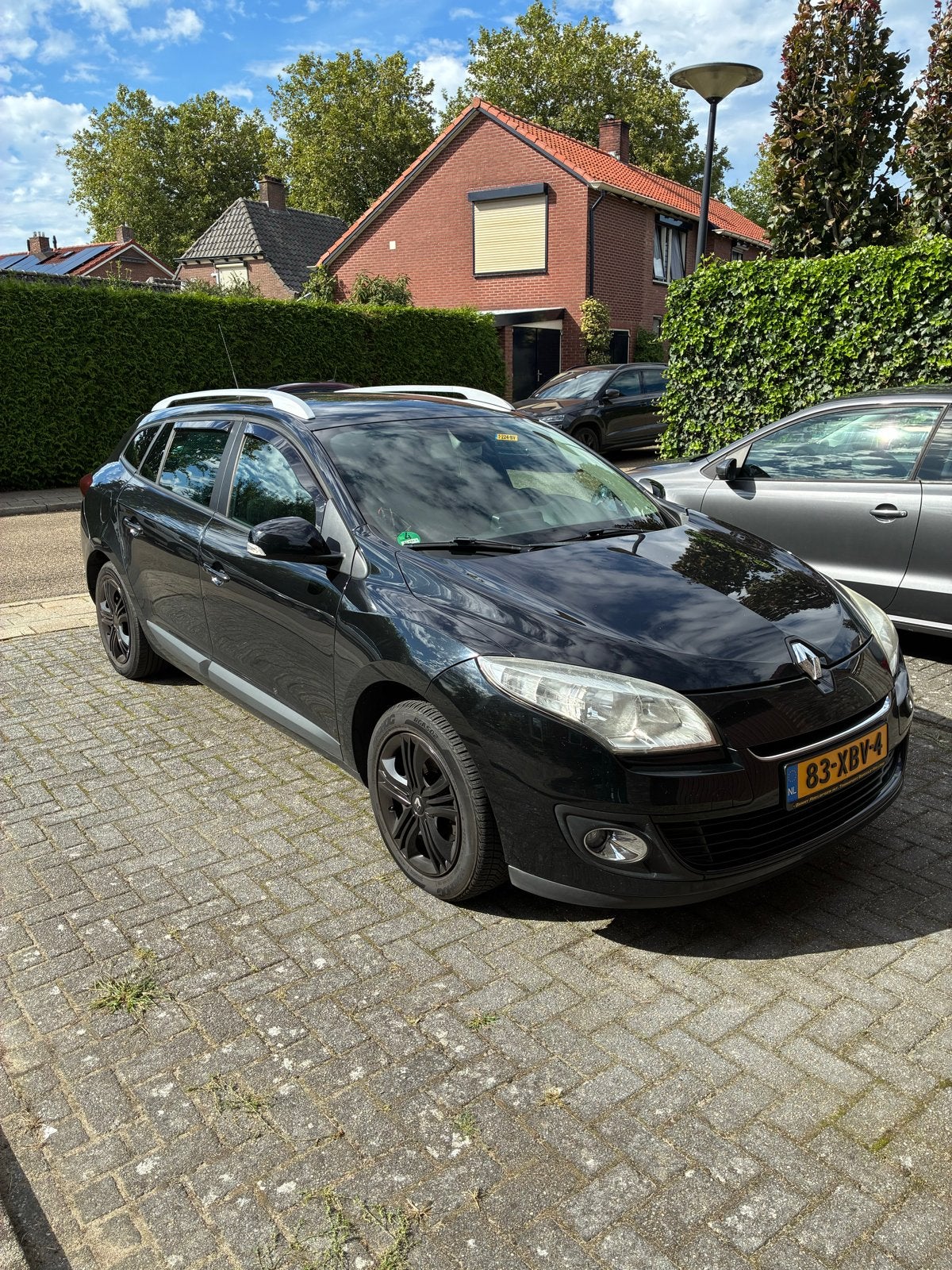 Renault Mégane 1.5 DCI 81KW Estate 2012 Zwart, Auto's, Stof, Zwart, 4 cilinders, 1283 kg