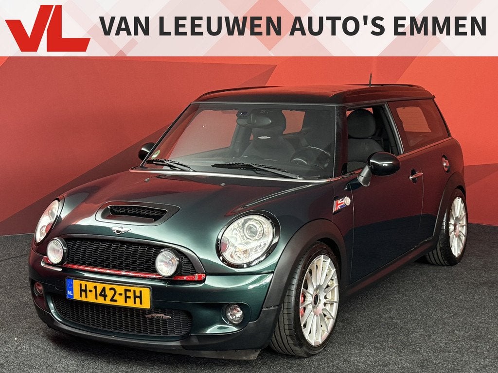 MINI Mini 1.6 John Cooper Works | Pano | Stoelverwarming | C, Auto's, Mini, Voorwielaandrijving, Gebruikt, Zwart, 4 cilinders