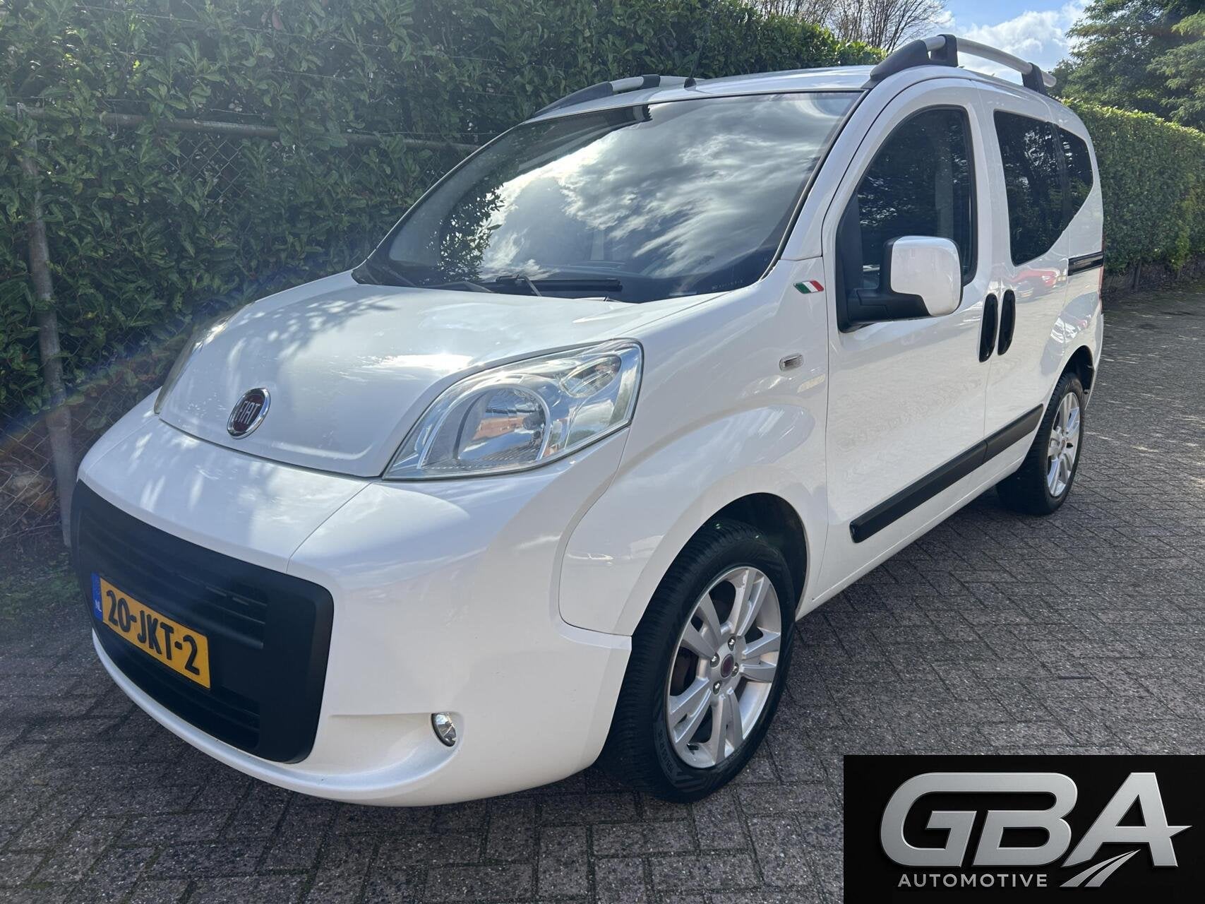 Fiat Qubo 1.4 Dynamic Koude Airco + NIEUWE Distributieset, Auto's, Voorwielaandrijving, 4 cilinders, 400 kg, Wit