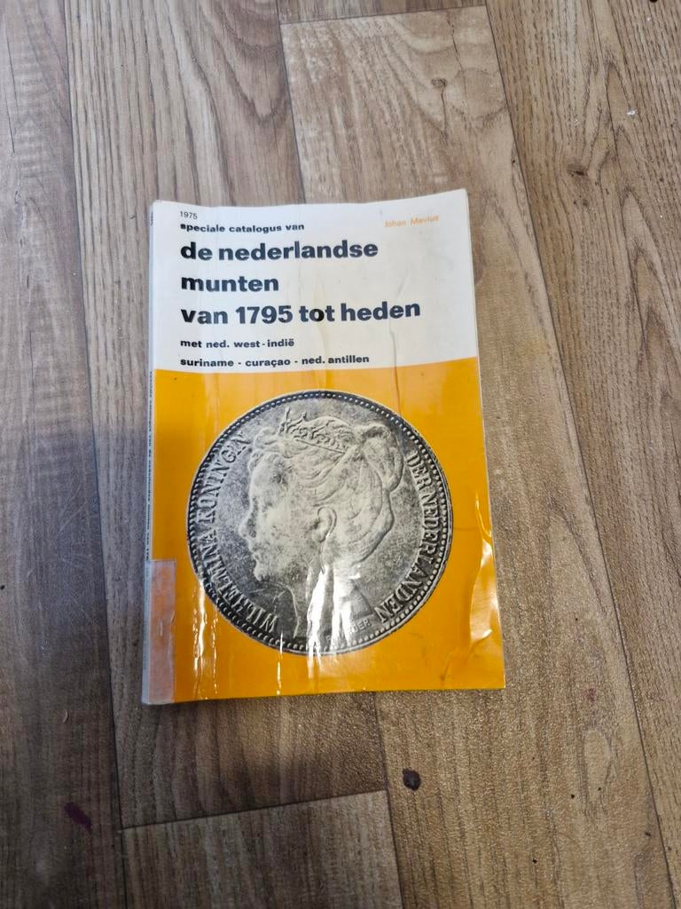 Speciale catalogus Nederlandse munten 1795-heden, Ophalen, Gelezen, Johan Mevius, Catalogus