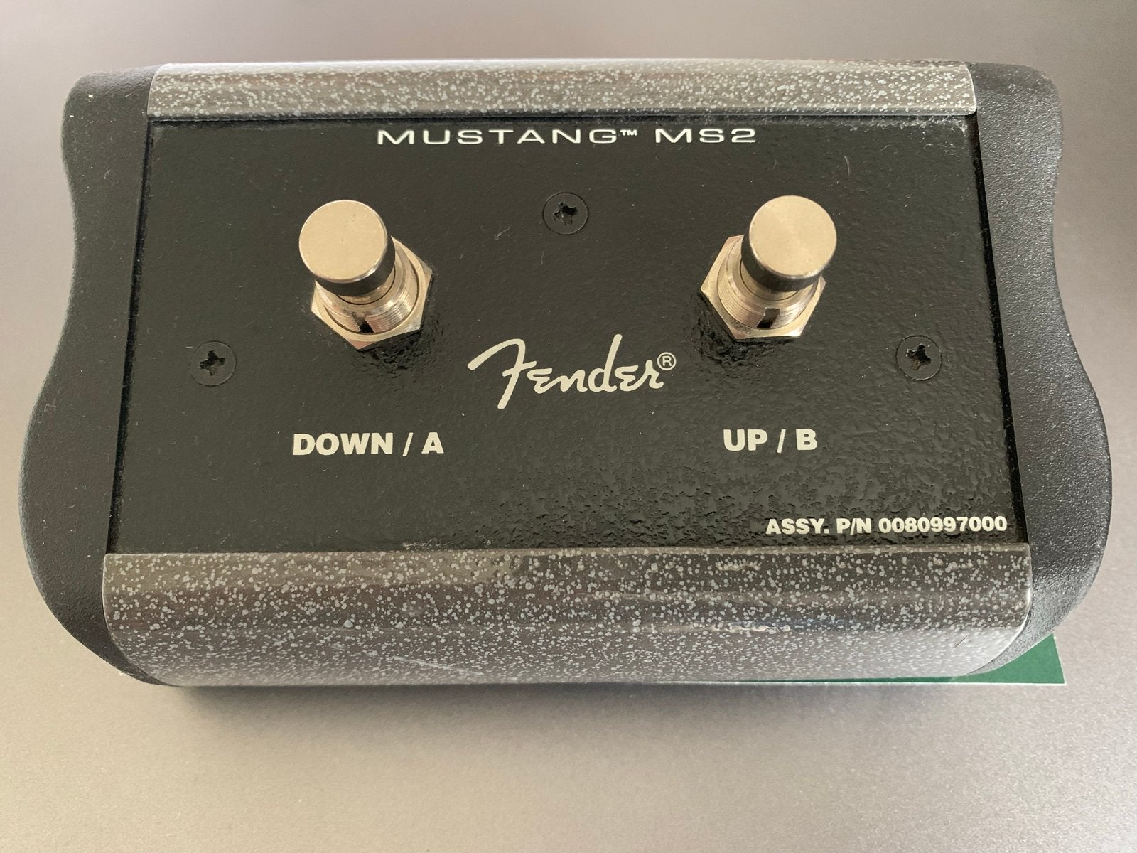 Fender Mustang MS2 Voetschakelaar voor gitaarversterker, Muziek en Instrumenten, Ophalen of Verzenden, Zo goed als nieuw, Overige typen