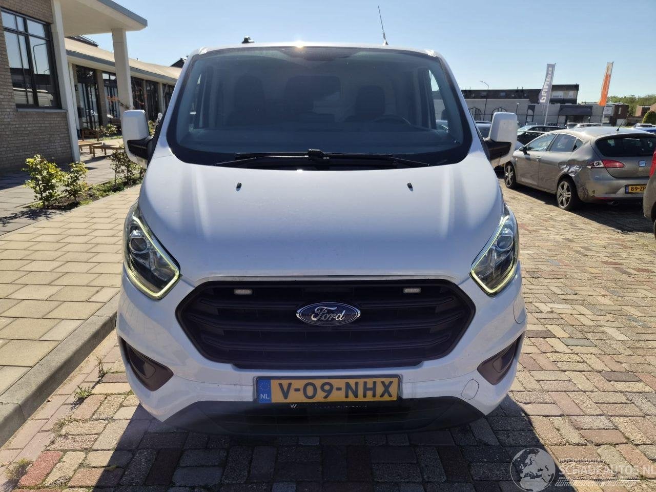 Ford Transit Custom BENZINE/HYBRIDE (bj 2021), Auto diversen, Automaat, Overige carrosserieën, Ford-Werke GmbH, Wit