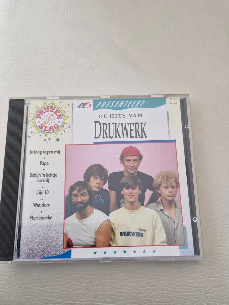 Drukwerk - De Hits Van Drukwerk CD, Ophalen of Verzenden, Gebruikt, Pop