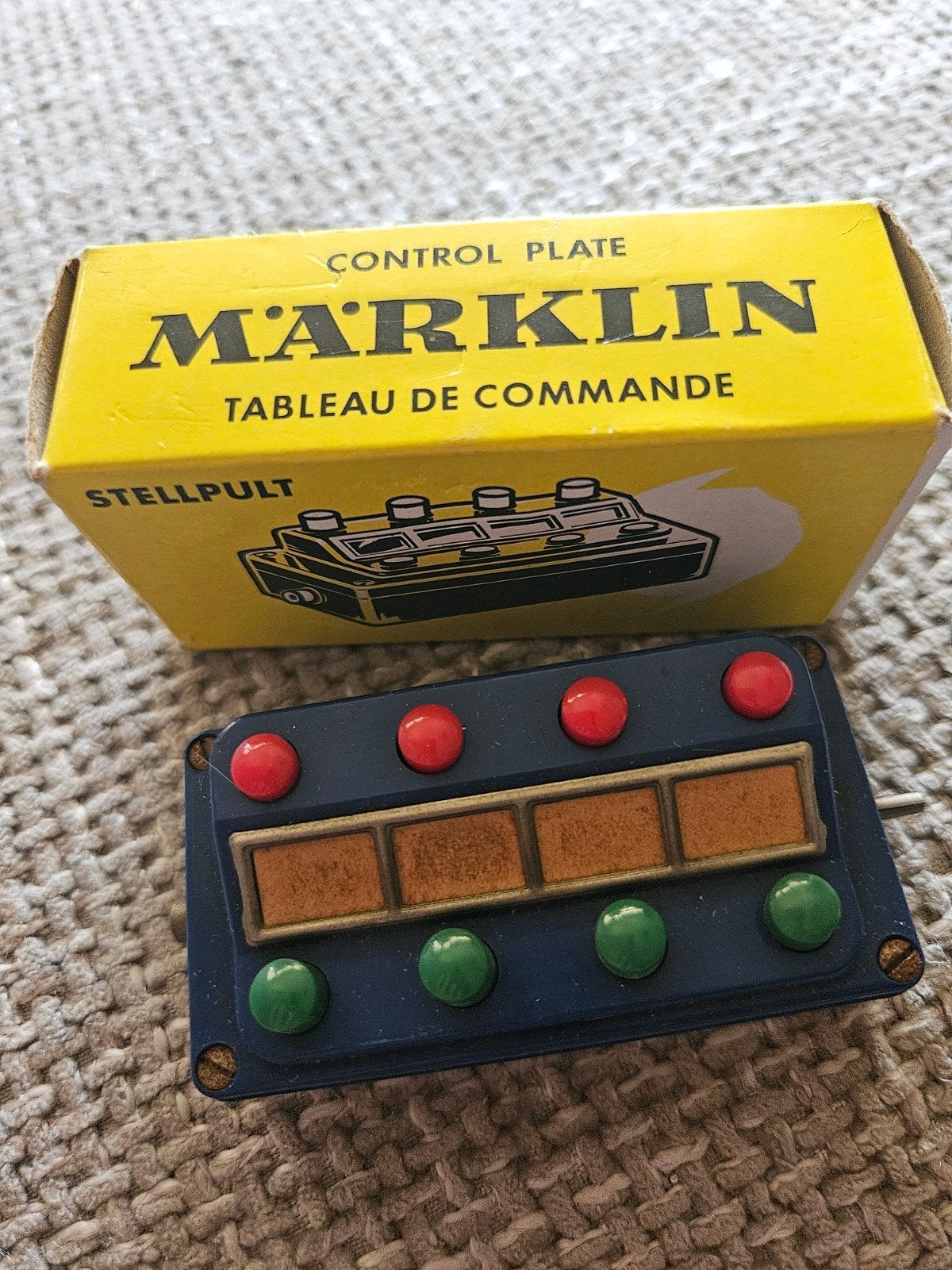 Märklin Control Plate / Stelpult - Zo goed als nieuw, Hobby en Vrije tijd, Wisselstroom, Overige typen, Ophalen of Verzenden, Zo goed als nieuw