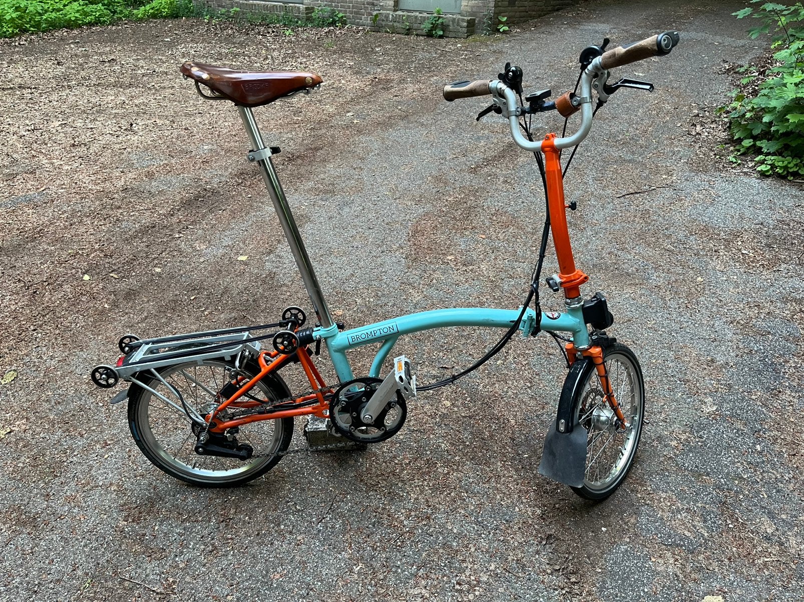 SUPER DEAL! Brompton H6R 12 versnellingen, Schlumpf, Son hub, Gebruikt, Brompton, 16 tot 18 inch, Versnellingen