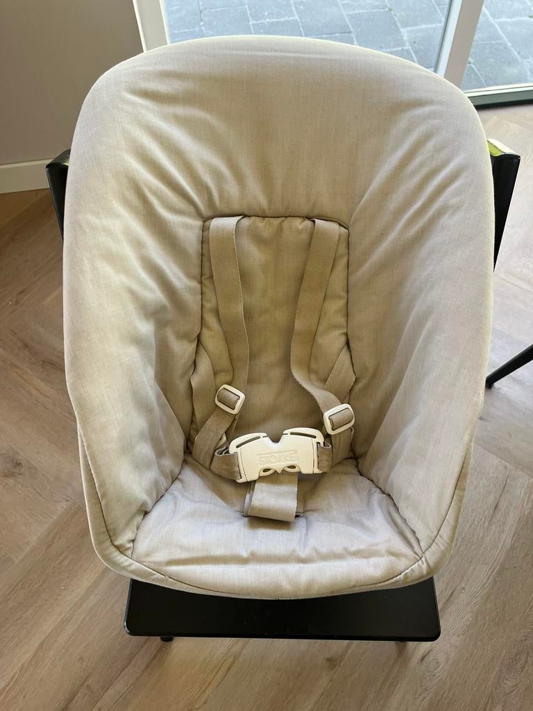 Stokke kinderstoel kuipje baby new born, Ophalen, Gebruikt
