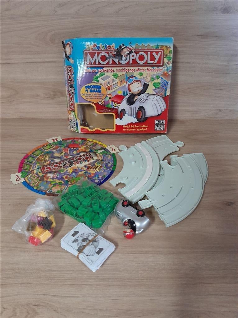 monopoly speelstad - s1807, Hobby en Vrije tijd, Gezelschapsspellen | Bordspellen, Verzenden, Zo goed als nieuw