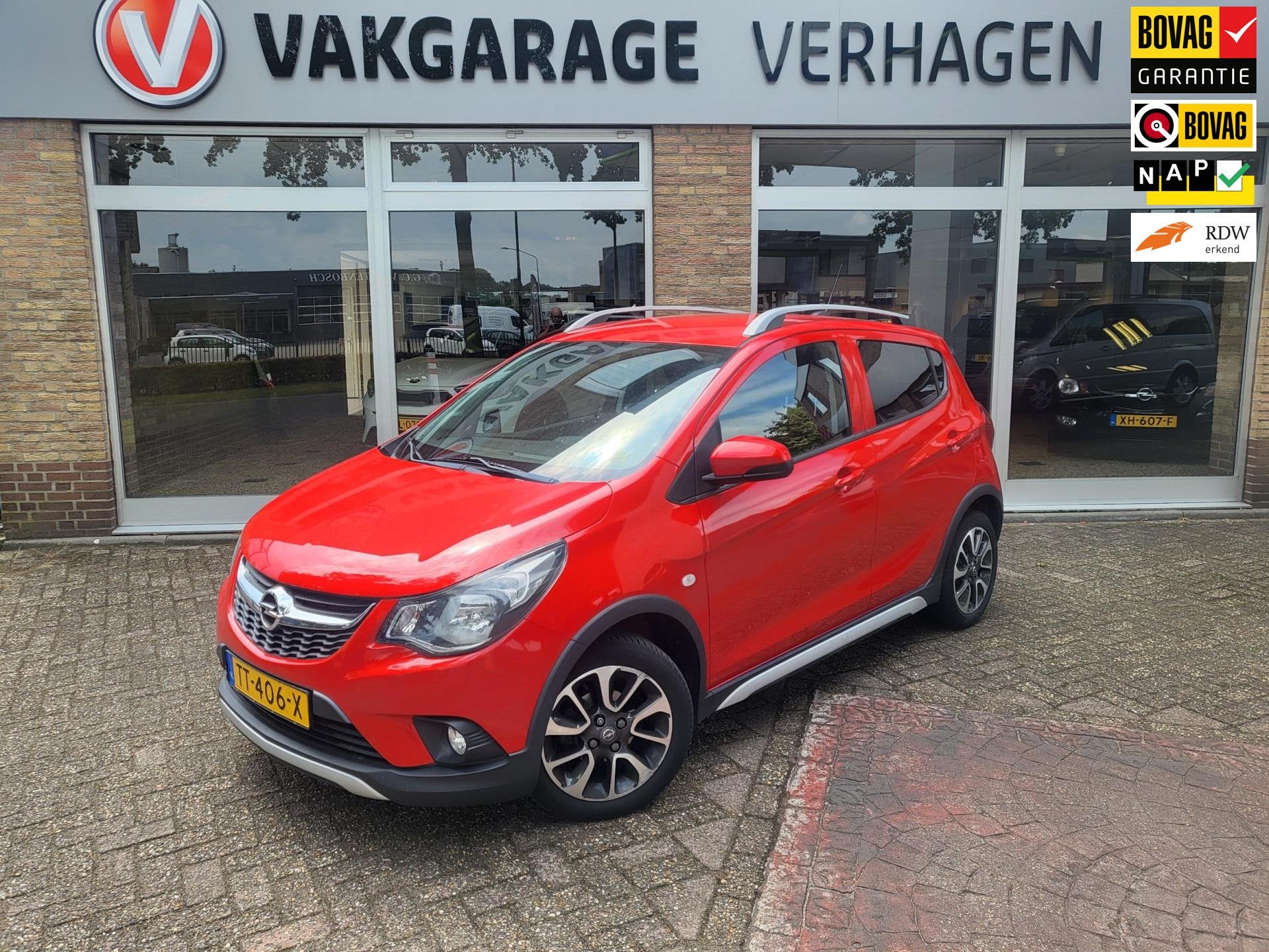 Opel KARL 10 Rocks Online Edition, Auto's, Voorwielaandrijving, 839 kg, Stof, Gebruikt