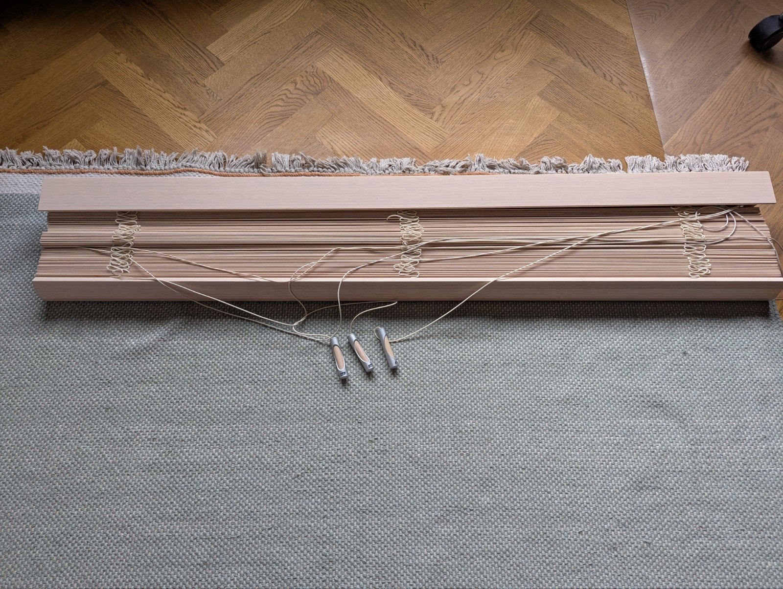 Luxaflex lamellen b*h 136*196,4 cm, Ophalen, Beige, Verduisterend, 136 cm
