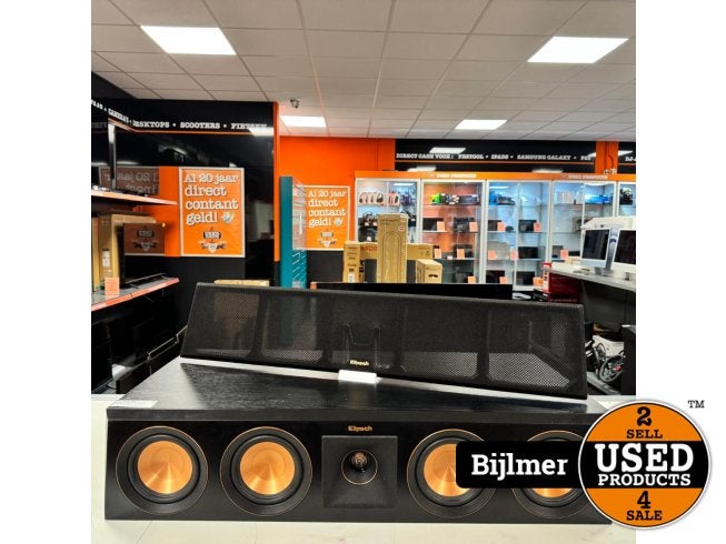 Klipsch RP-404C Center Speaker Zwart, Flex Ltd., Zo goed als nieuw, https://flex.com/contact-us, Nobelstraat 10, 5807 GA Oostrum LB, Limburg, Nederland