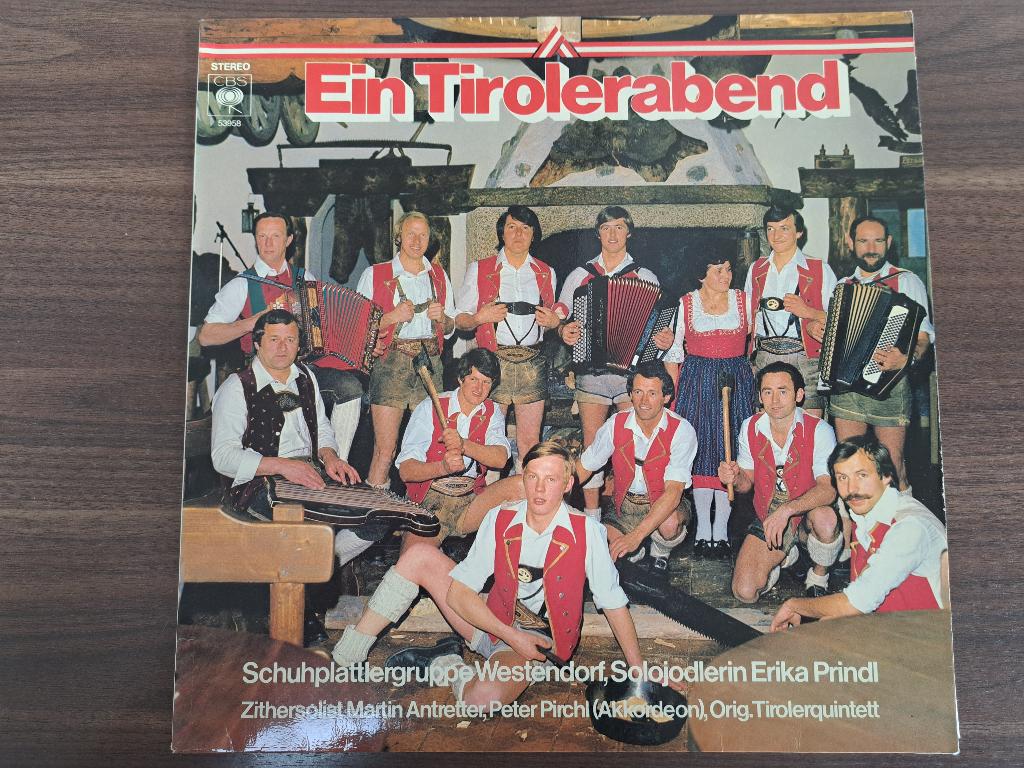 Schuhplattlergruppe Westendorf , Solojodlerin Erika Prindl –, Cd's en Dvd's, Vinyl | Overige Vinyl, Ophalen of Verzenden, 1970 - 1979
